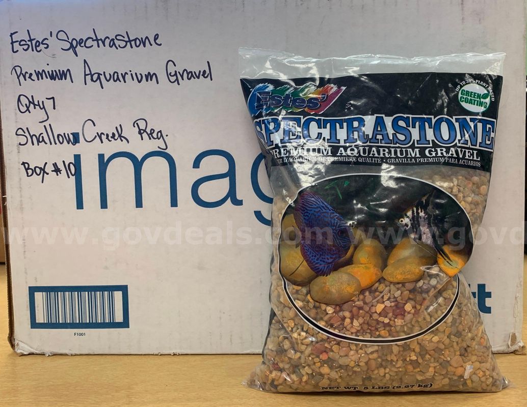 Estes' Spectrastone Premium Aquarium Gravel, Shallow Creek Color