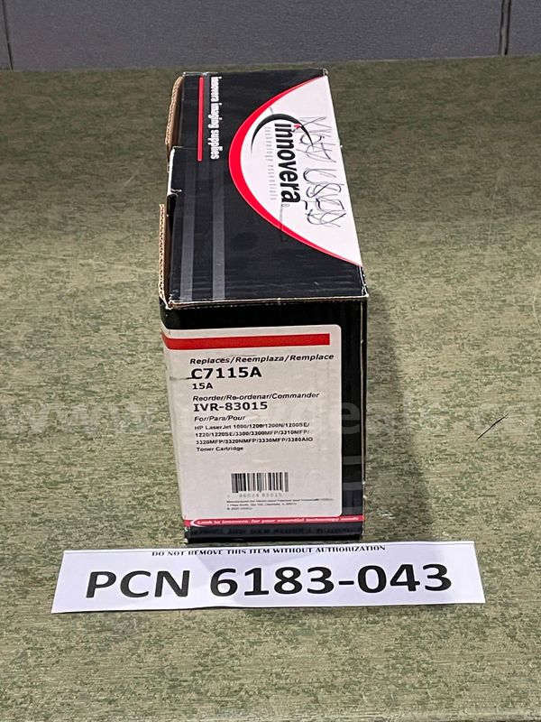 Toner Cartridge, Innovera, IVR-83015/C7115A;