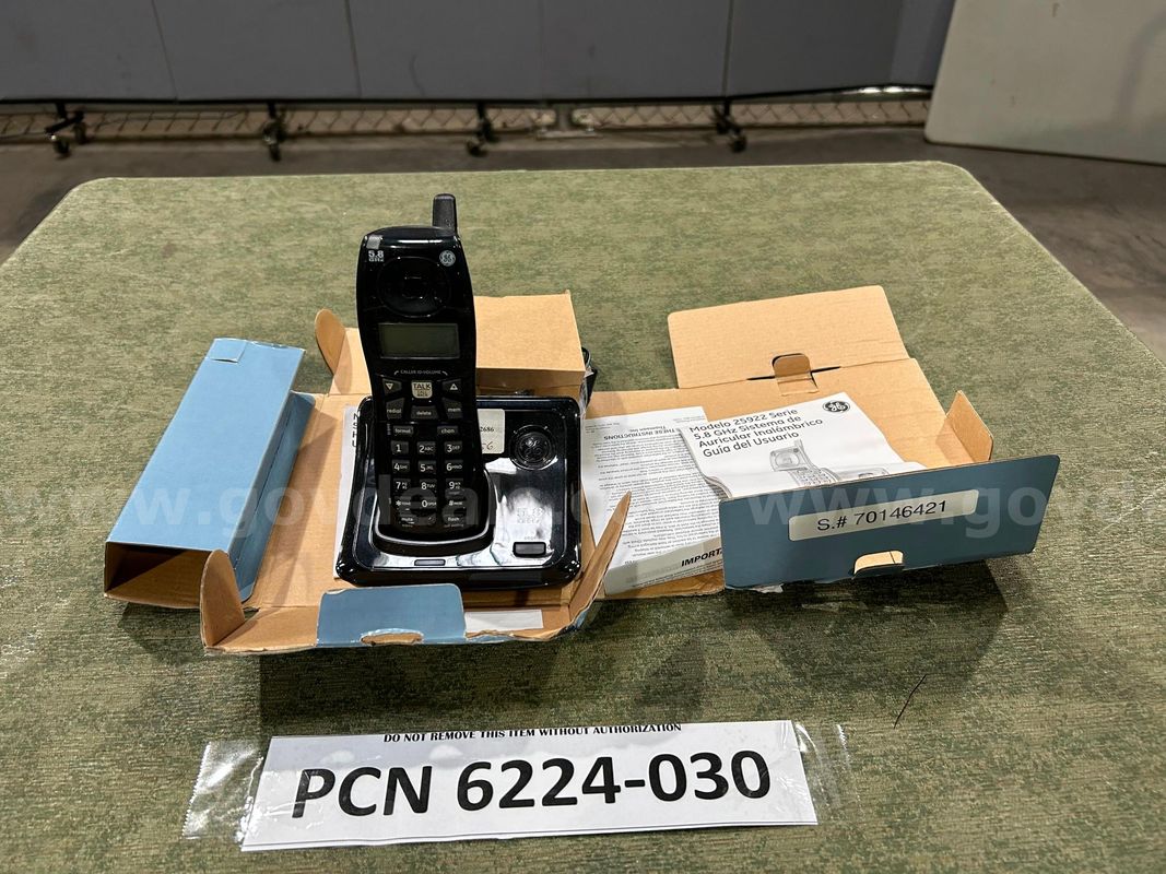 Phone, Cordless, GE, 5.8 GHZ