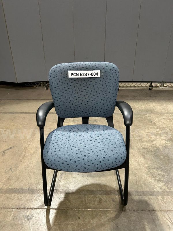 Guest, Chair, Blue, Metal Frame