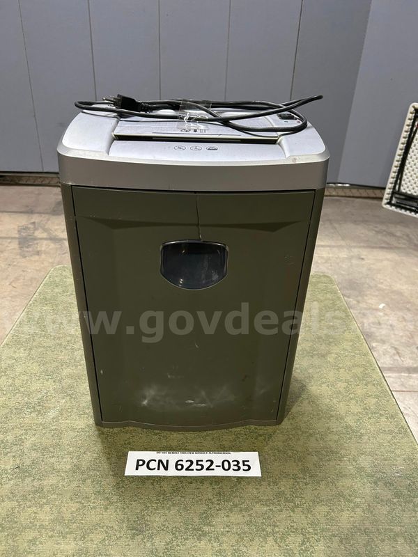 Shredder, Paper, Fellowes Inc., PS70-2CD (crack on front)