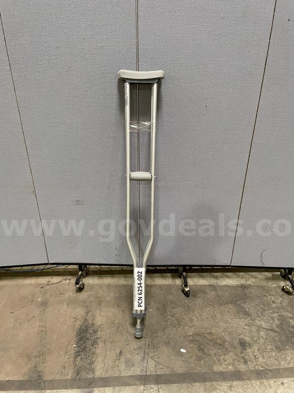 Crutches, Aluminum, Guardian, Adult/Patient Height: 5'10" - 6'6"