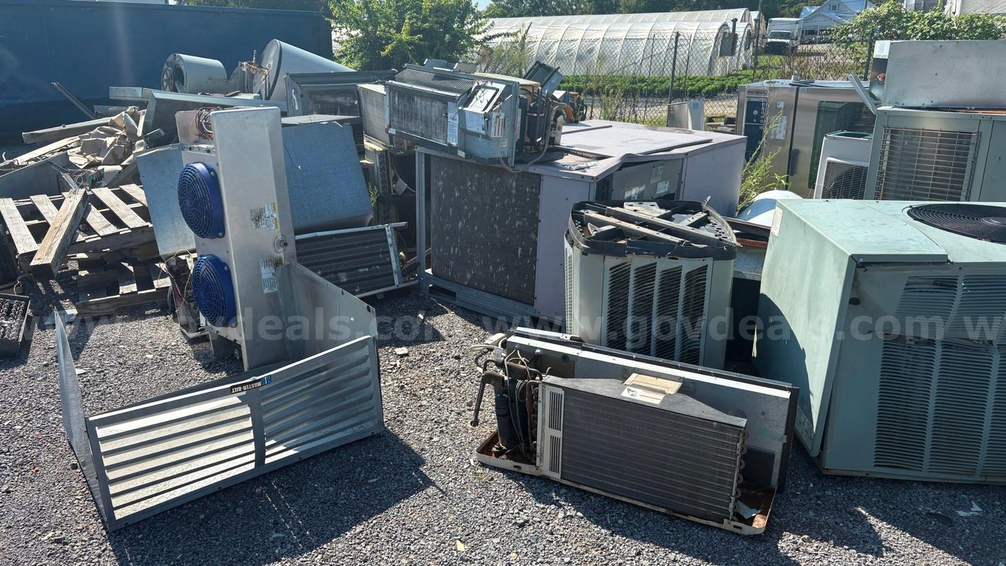 Scrap HVAC Equipment, Kitchen Equipment and Miscellaneous