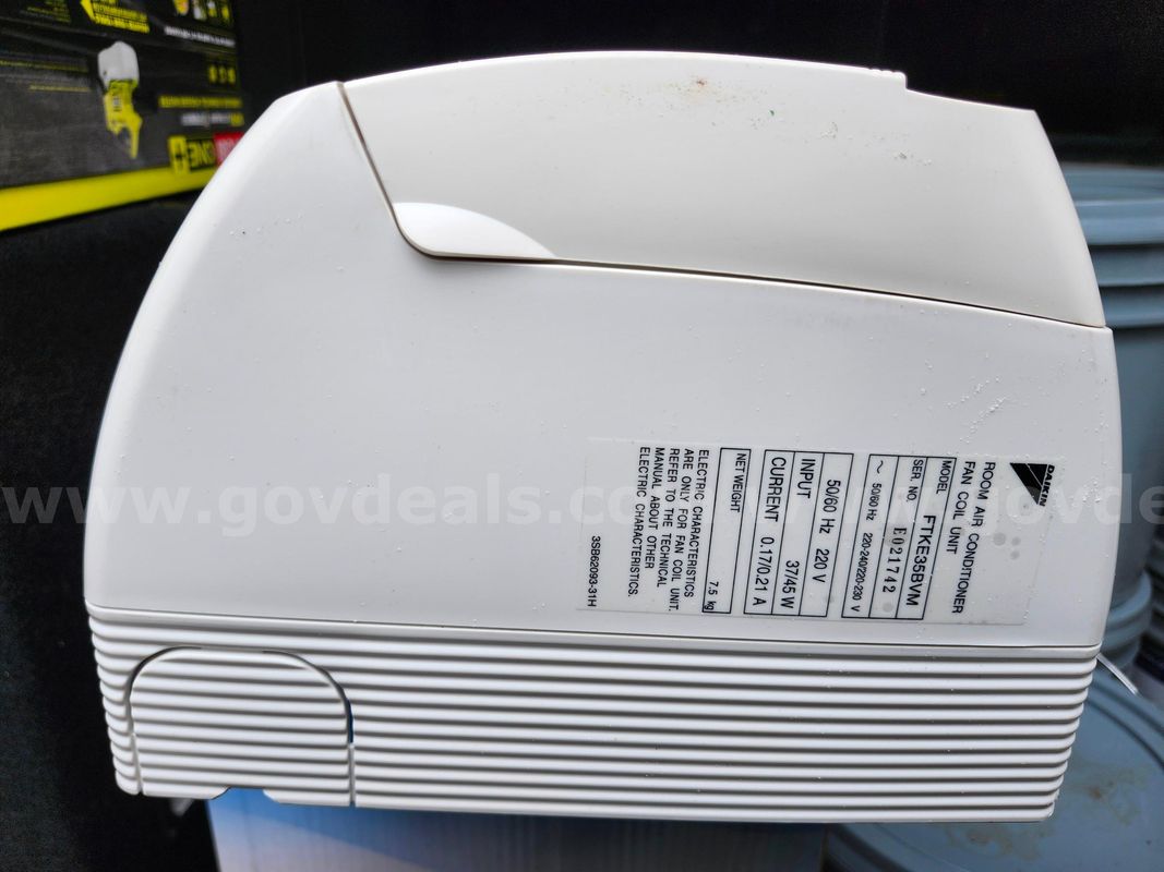 Ac Split Airhandler Units (Indoor Unit Only)