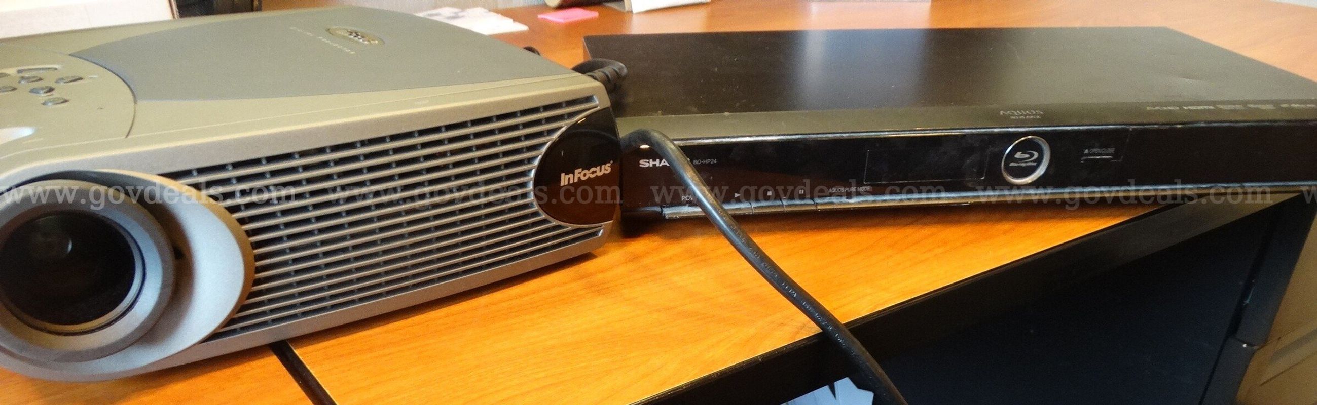 Sharp DVD Player & Projector - Used
