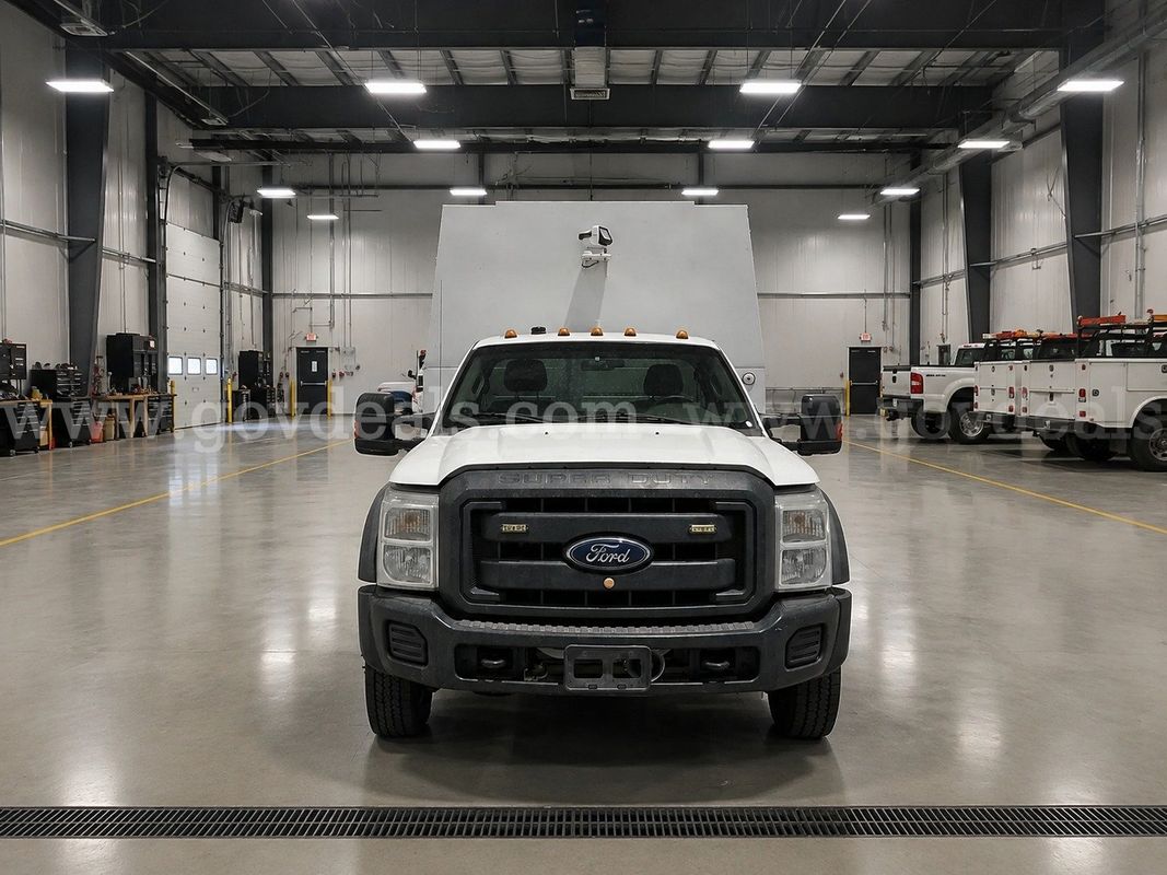 2016 Ford F-550 Enclosed High-Top Service Truck, 6.7L 4WD/ 4x4 Diesel 6.7