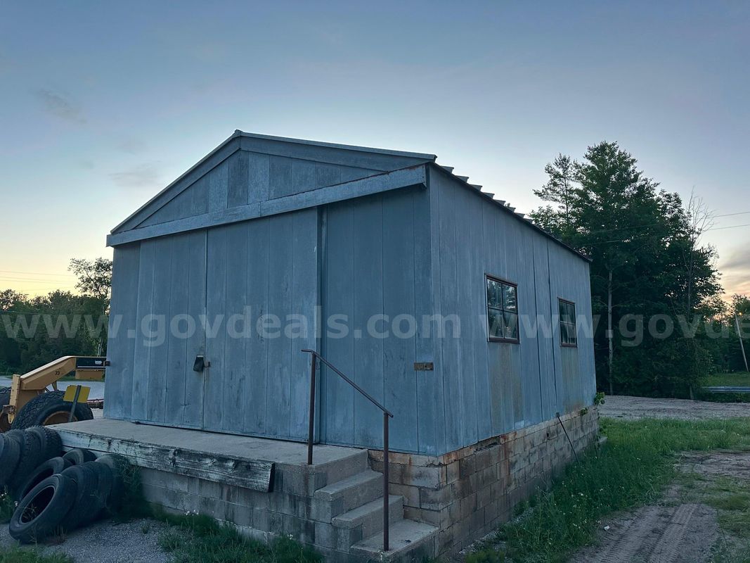1950'S Small Metal Building