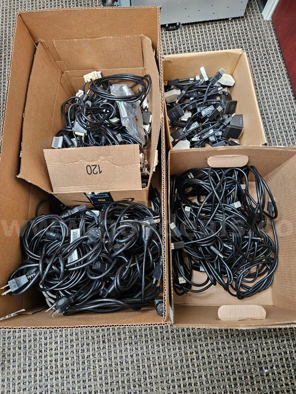 Computer cables and power cords