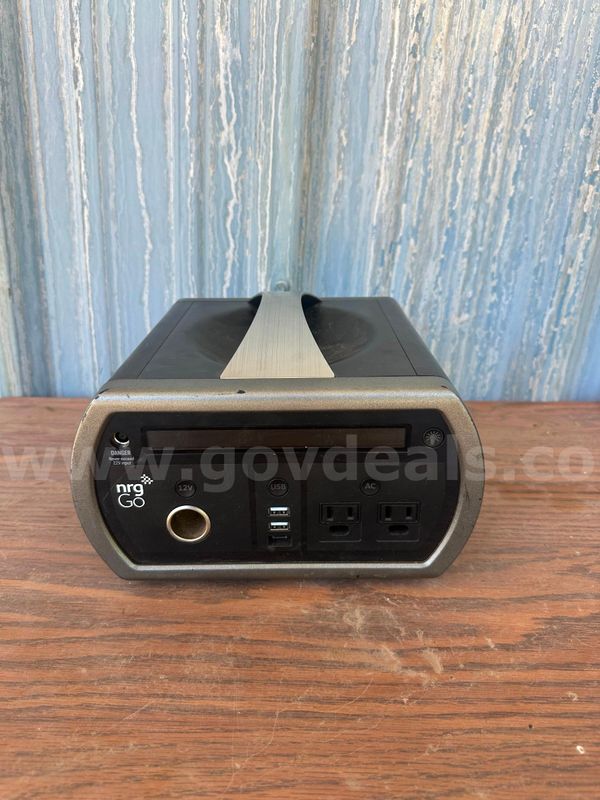 Lot of (5) nrgGo 500W Portable Power Stations