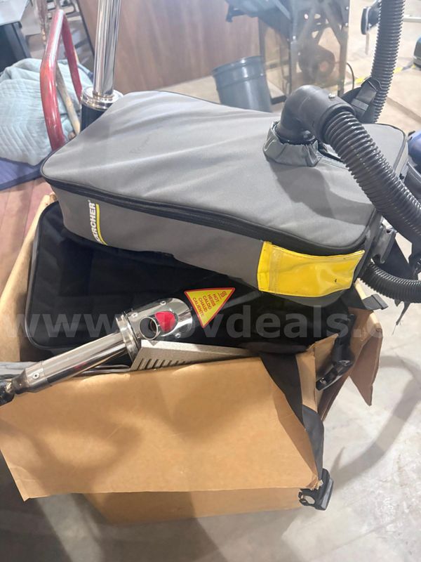 Lot of 2 Karcher Vacuum Backpacks