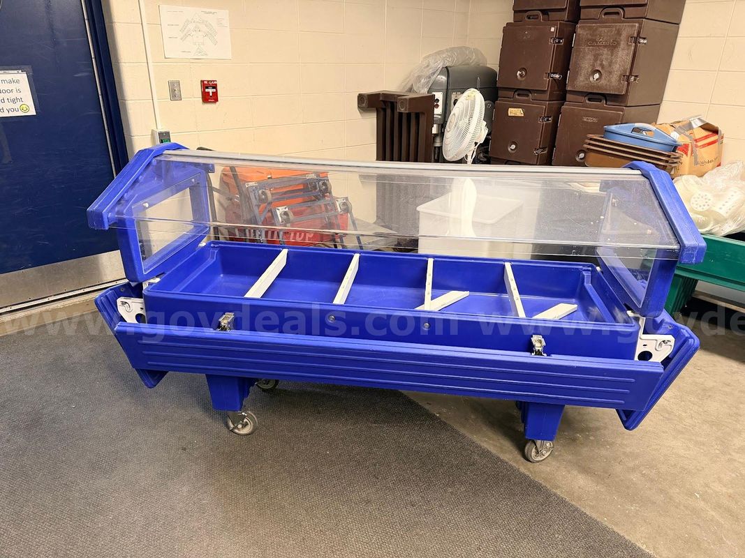 5 Space Cambro Cold Food Bar