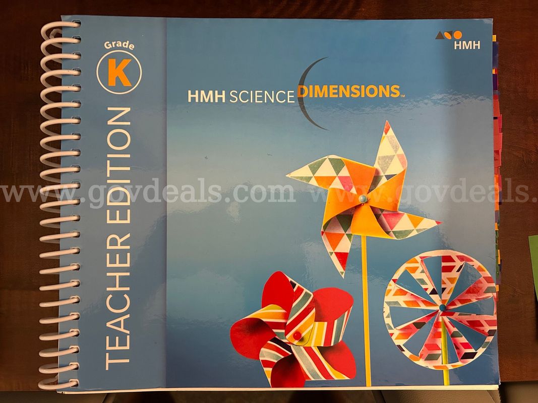 HMH Science Dimensions Grade K, 1, 2, & 4 along with Assessment Guides and Glossary (Bundle)