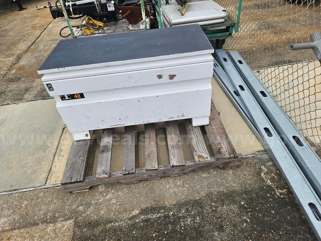 Steel Utility Truck Toolbox / Equipment Storage Box