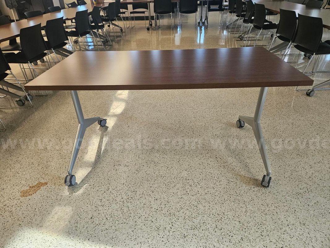 Allsteel Training Tables, 30" x 60", Mobile Casters- lot of 4