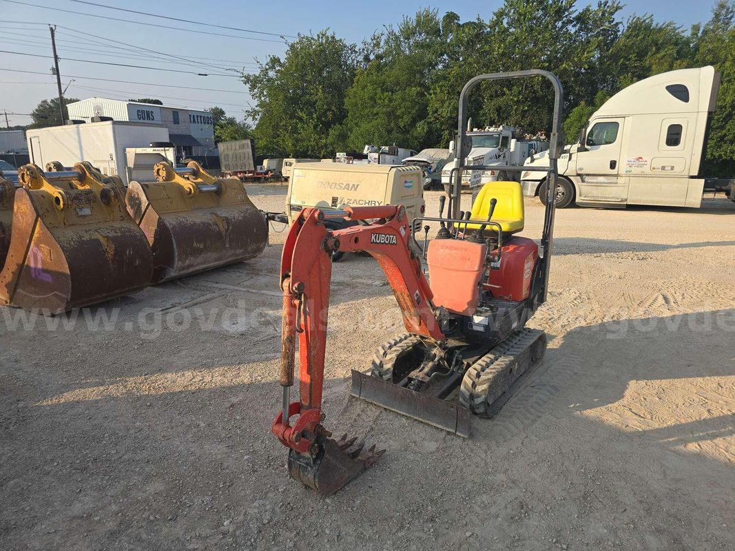 2014 Kubota K008-3 Compact Hydraulic Excavator