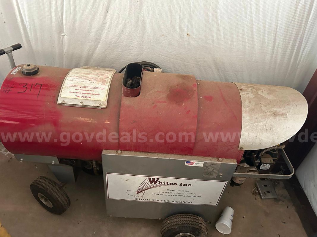 Whiteco Diesel Fired Space Pressure Washer and Steam Cleaner