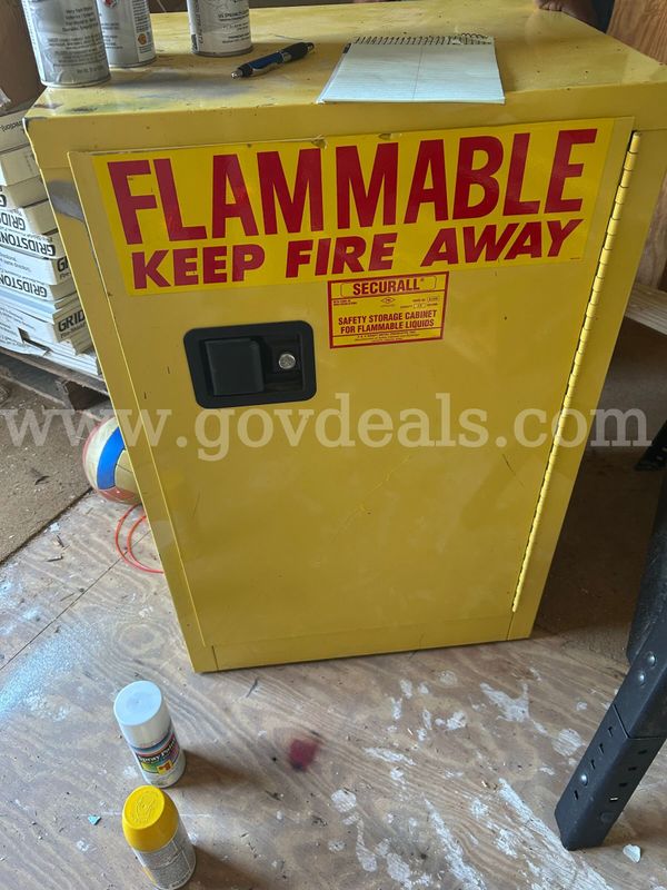 Securall Safety Storage Cabinet For Flammable Liquids