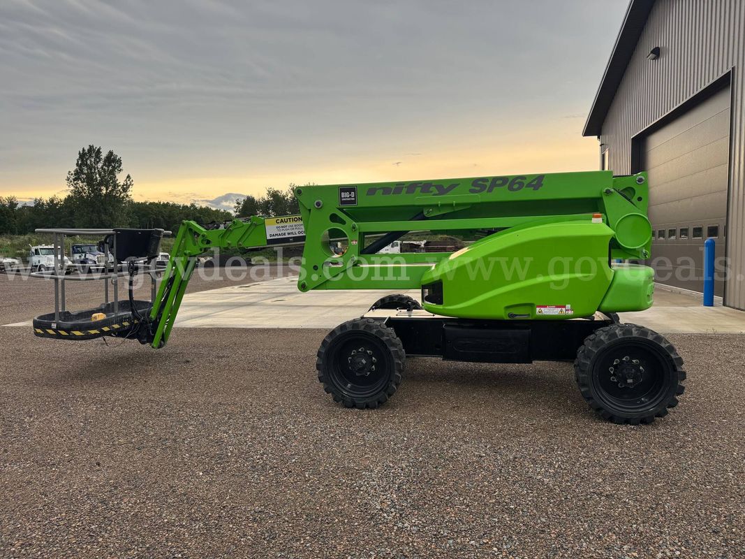 2022 Nifty-Lift SP64D 4WD Diesel Articulating Boom Lift