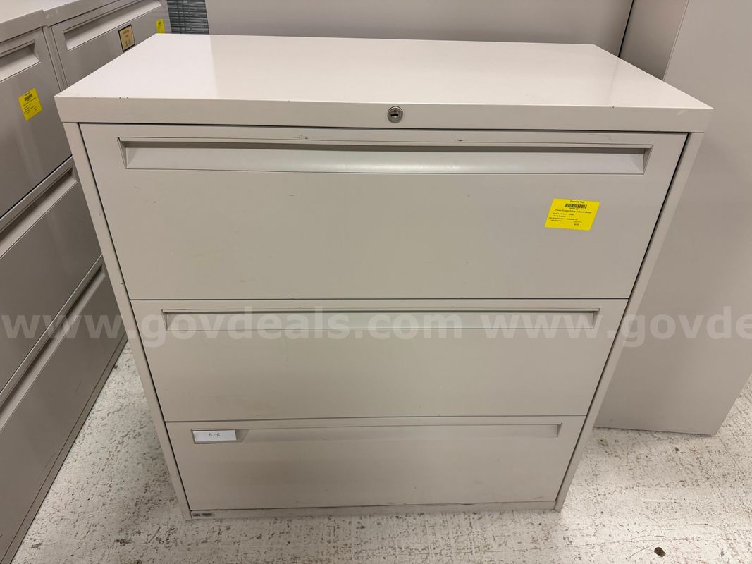 3 Drawer Metal Filing Cabinet