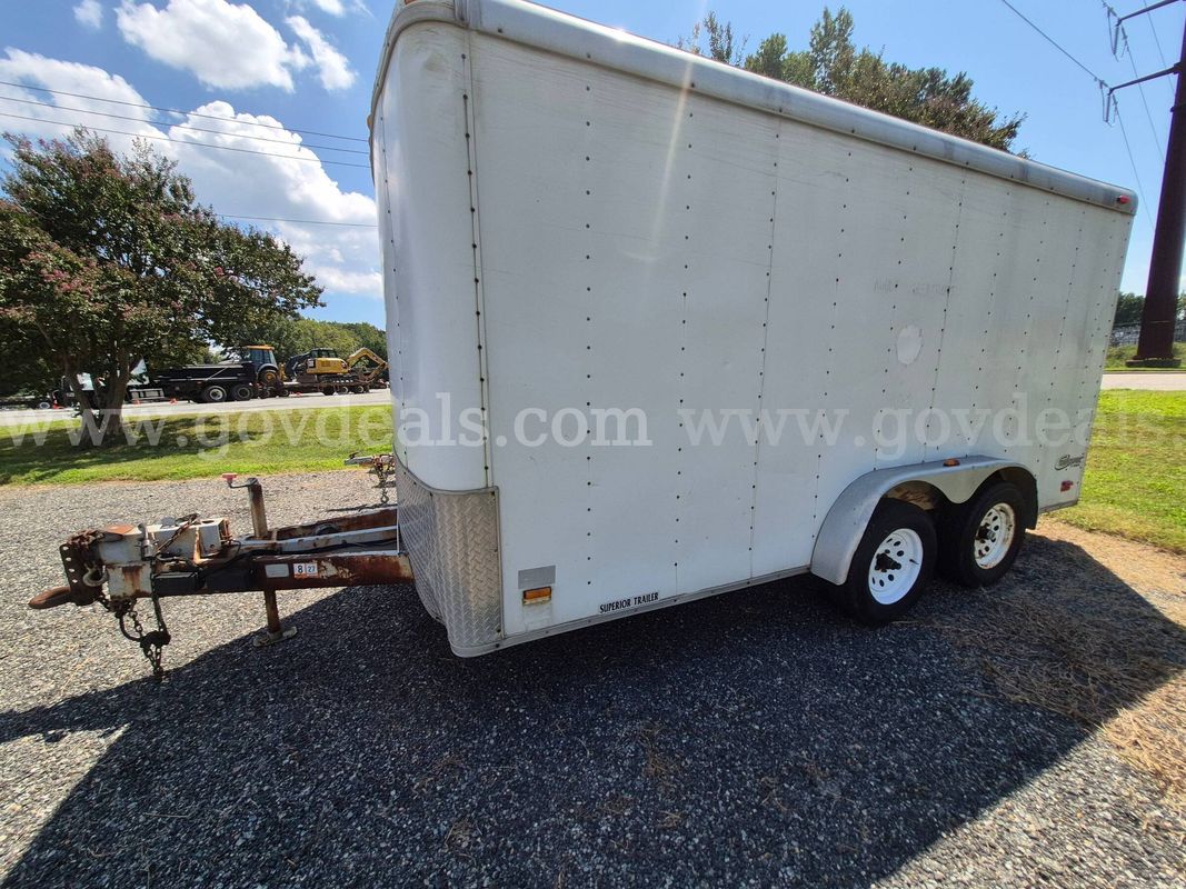 2003 Avenger 7 x14 Enclosed Trailer