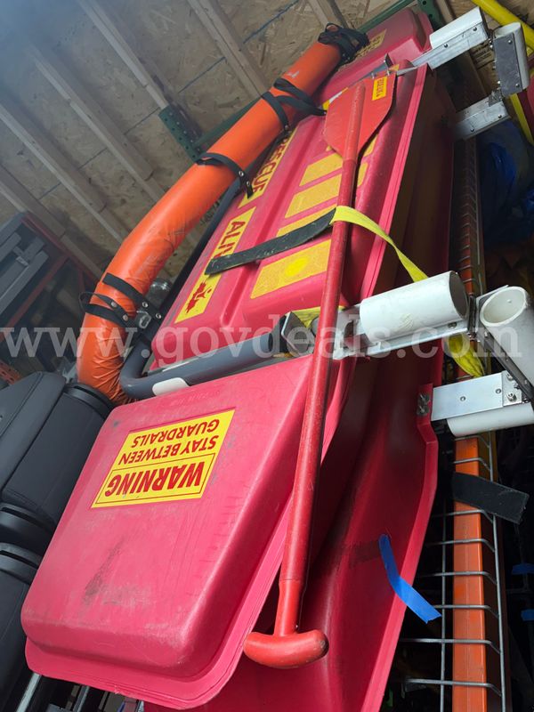 Used Rescue Alive Ice Rescue Sled