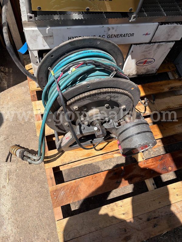 Electric Reel W/Hydraulic Hose- Blue