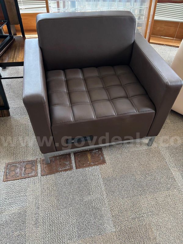 Chair with USB Plugs