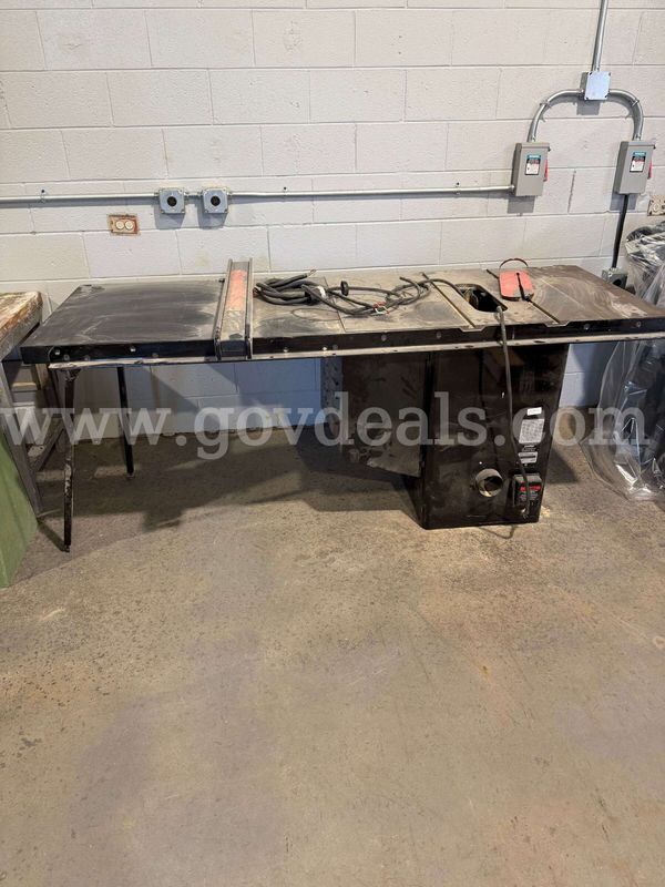 10'' industrial cabinet saw stop table saw