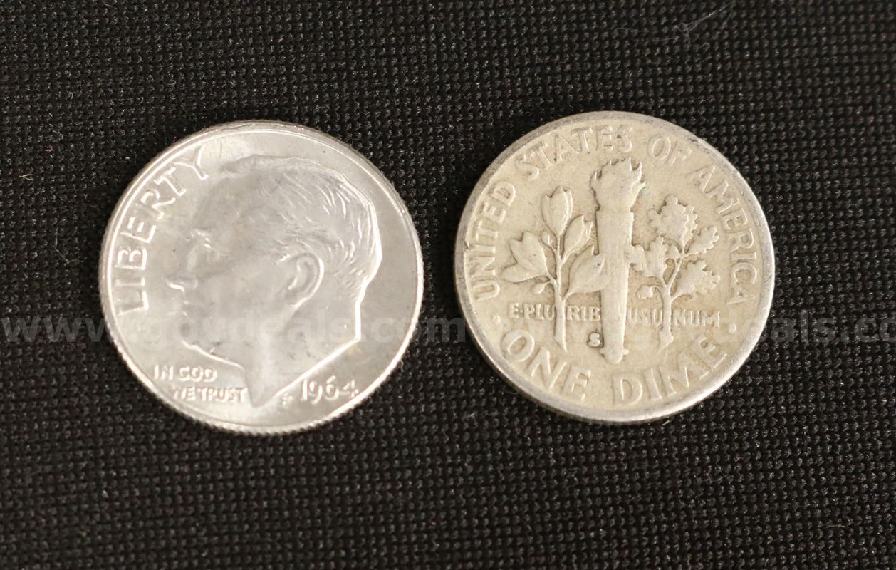 400 Assorted Silver Roosevelt Dimes