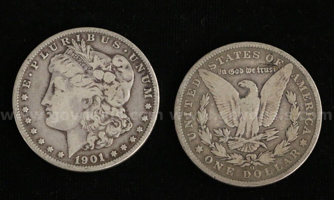 34 U.S. Silver Morgan Dollar Coins