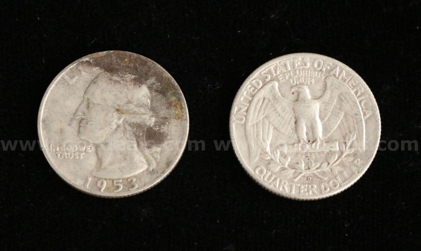 160 U.S. Silver Washington Quarters