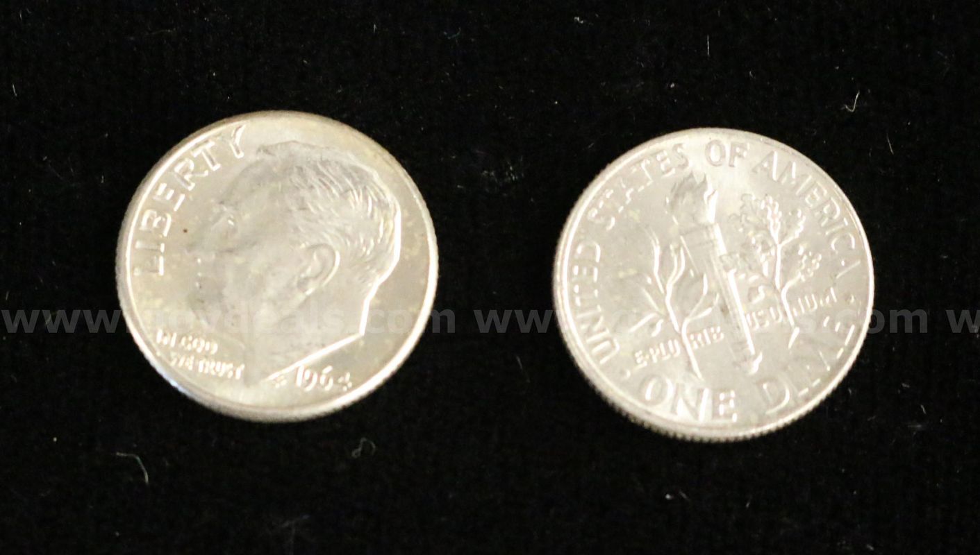 400 U.S. Silver Roosevelt Dimes