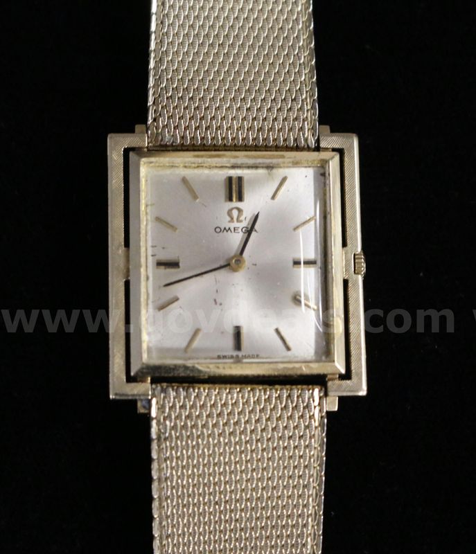 1963 Omega Yellow Gold Watch with Gold-Filled Band, Currently Running
