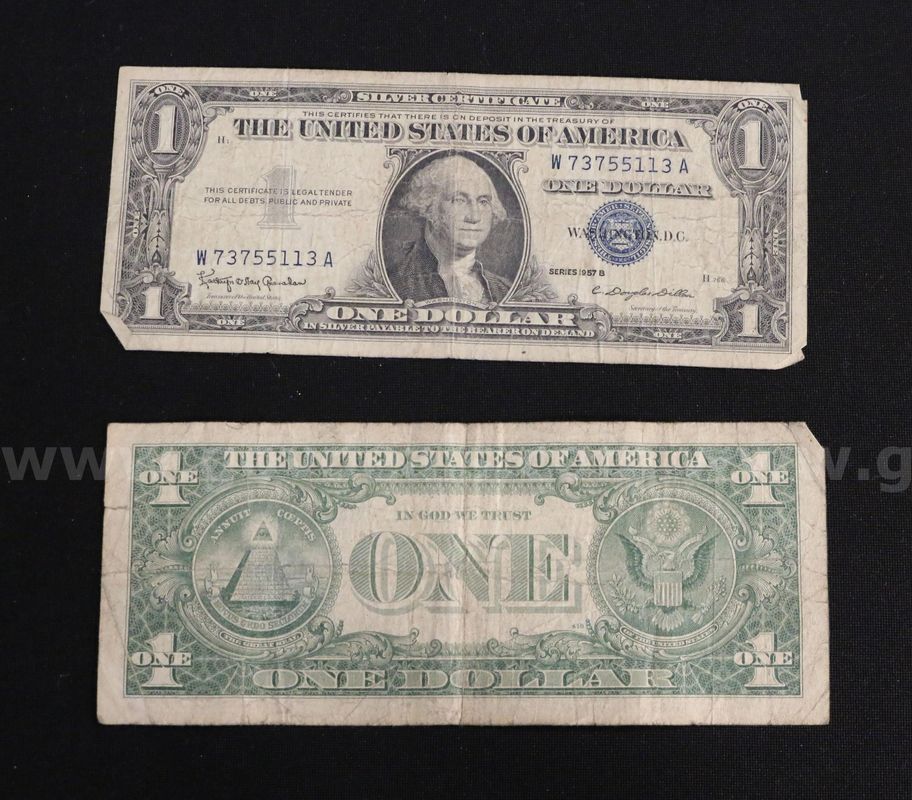 48- Assorted U.S. $1 Silver Certificates