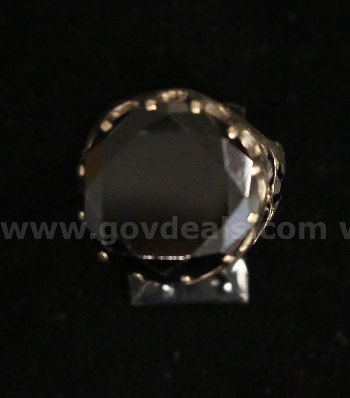 10k Yellow Gold Dome Style Ring with Black Onyx, 18.2 Grams