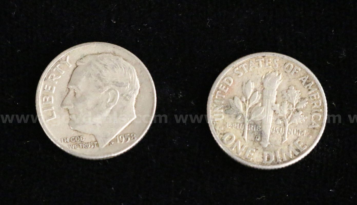 550 Silver U.S. Roosevelt Dimes