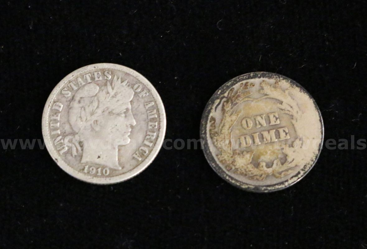95 U.S. Silver Barber Dimes
