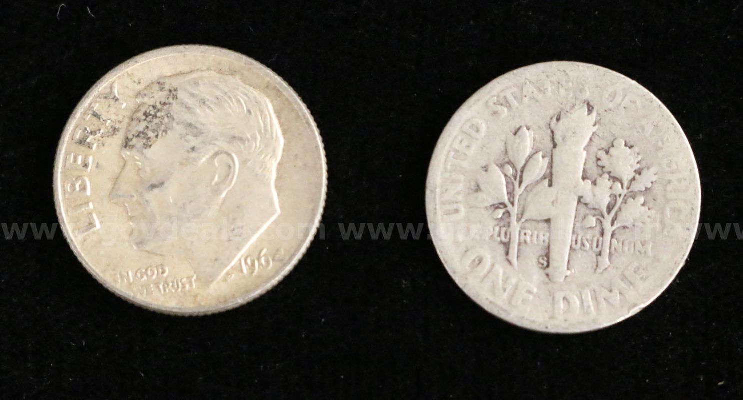 427 Silver U.S. Roosevelt Dimes