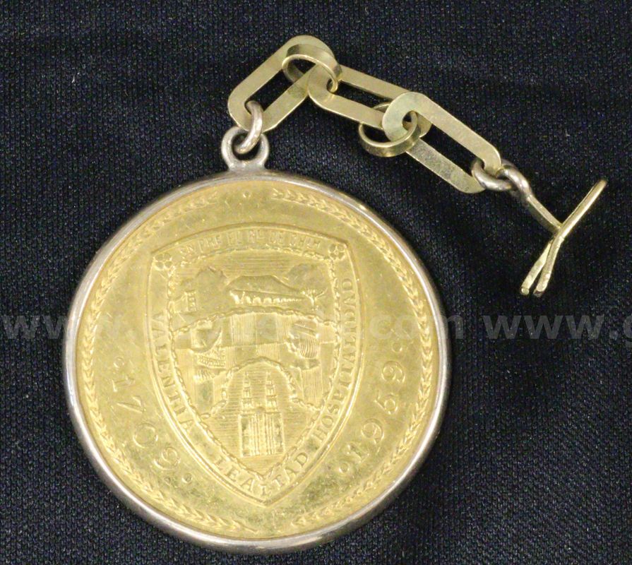1959 Mexico Chihuahua 250th Anniversary Gold Medal, 47.1 Grams