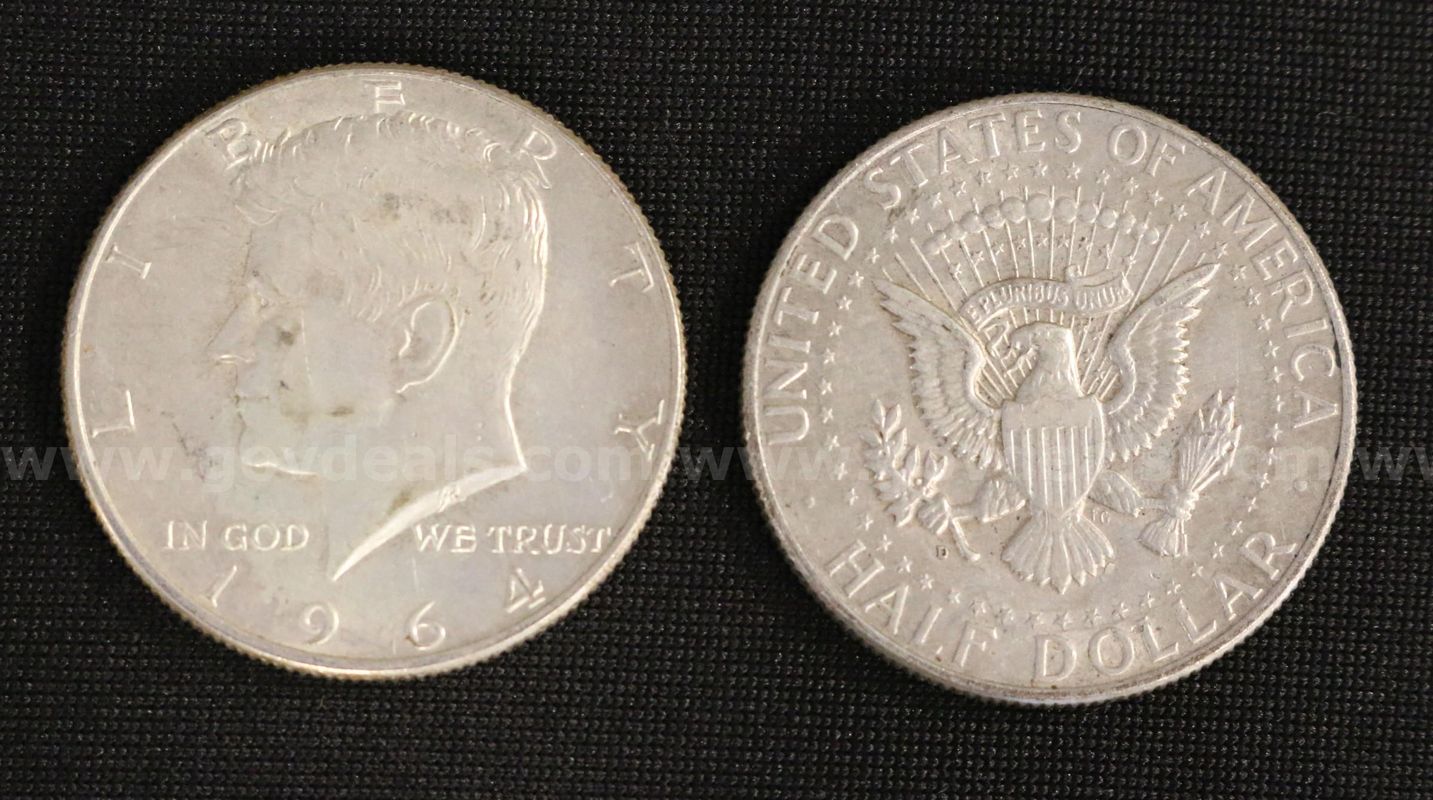 298 U.S. Silver Kennedy Half Dollar Coins