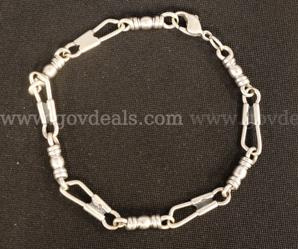 James Avery Sterling Silver Fisherman Of Men Bracelet, 12.6 Grams