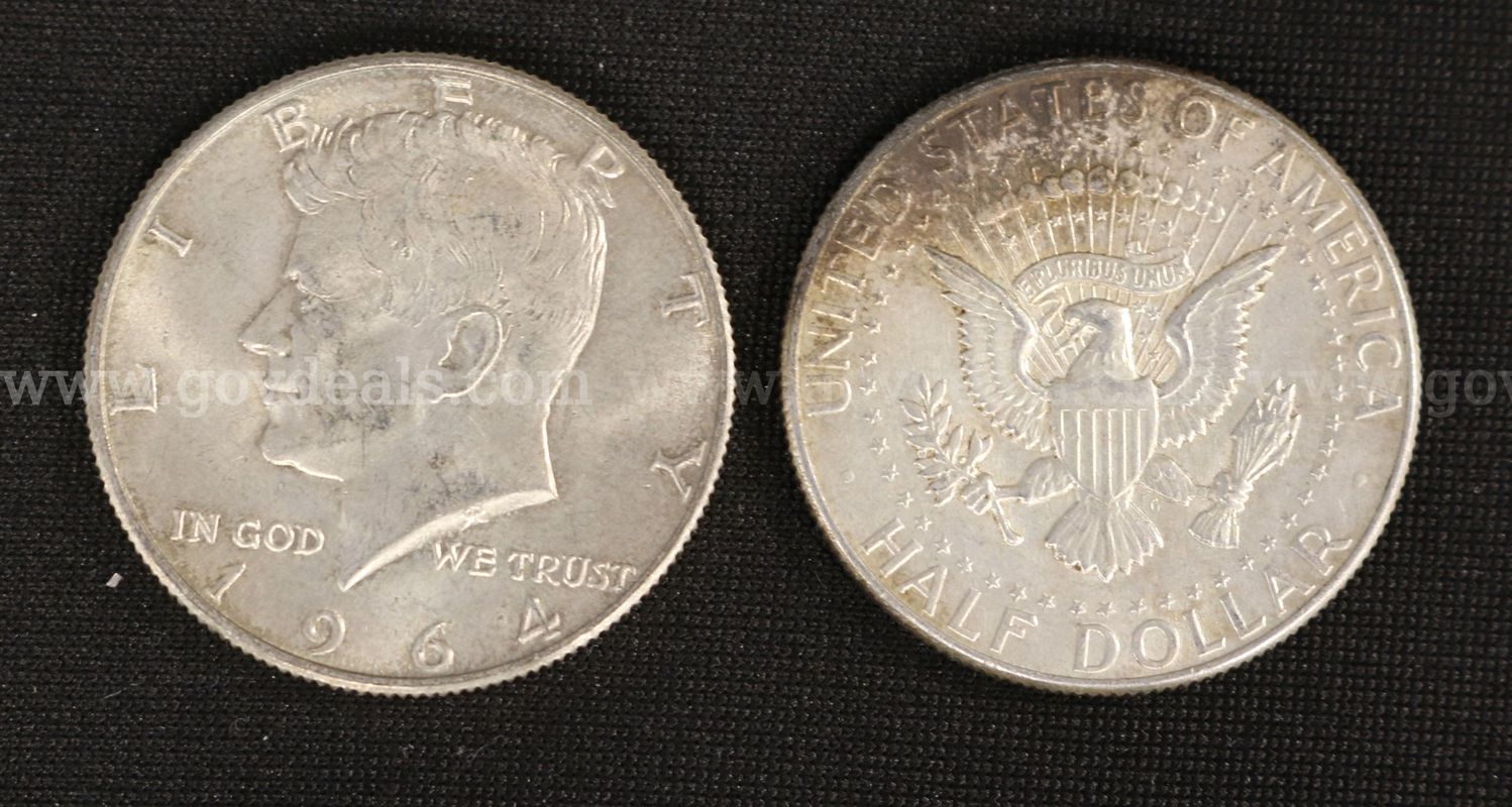 102 U.S. Silver Kennedy Half Dollar Coins