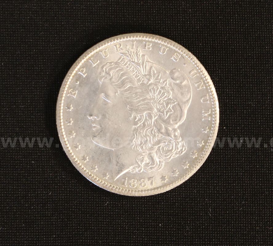 1887S U.S. Silver Morgan Dollar Coin