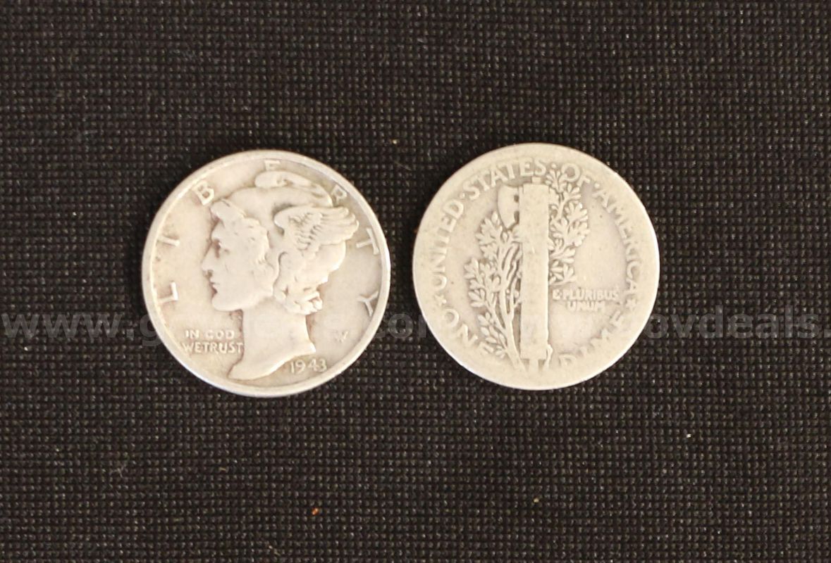 157 Silver U.S. Mercury Dimes