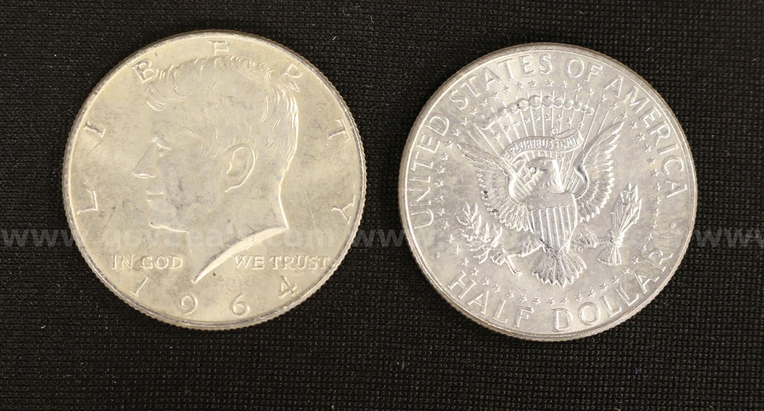 141 U.S. Silver Kennedy Half Dollar Coins