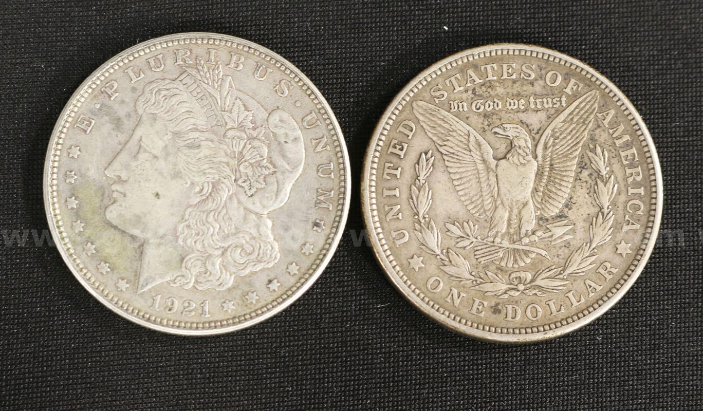 15 U.S. Silver Morgan Dollar Coins