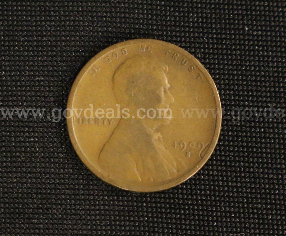 1909-S U.S. Wheat Penny, Graded Good