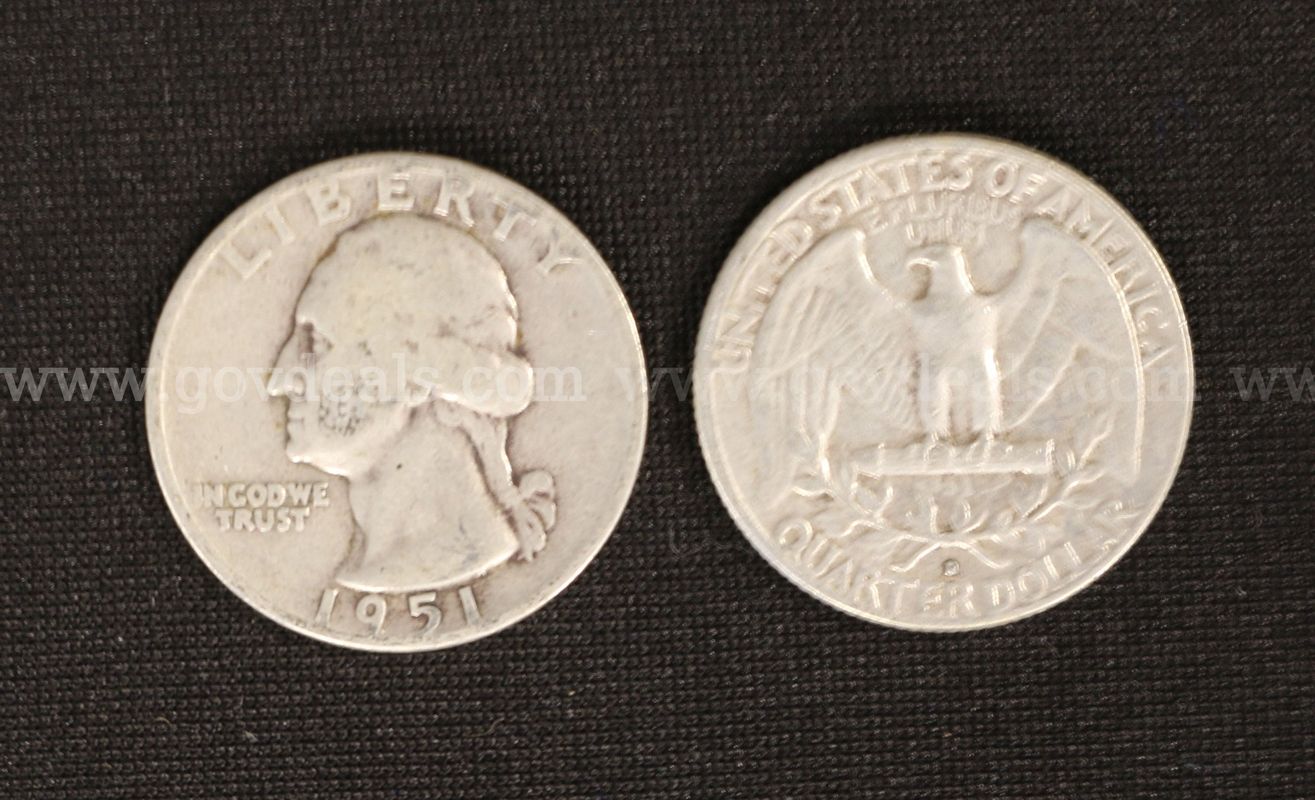 379 U.S. Silver Washington Quarters, 4 Sets