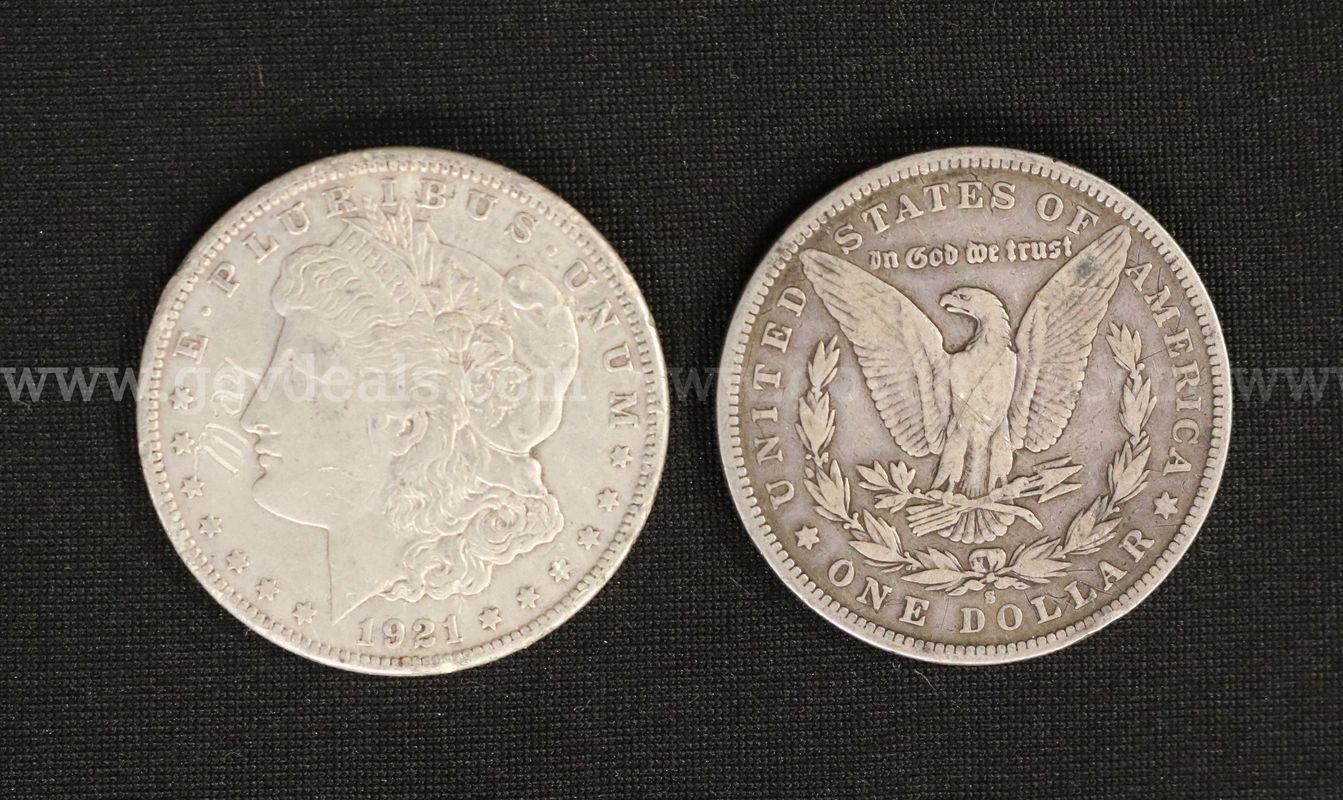 26 Assorted U.S. Silver Morgan Dollar Coins