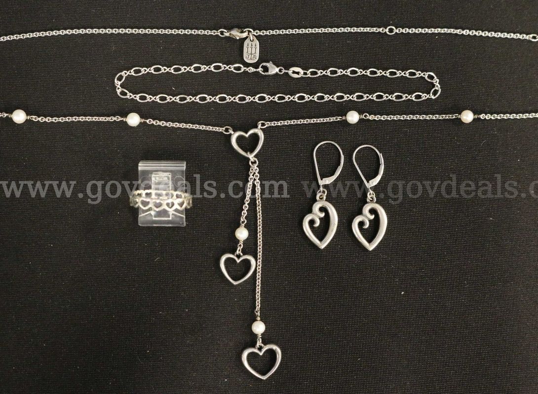 James Avery Jewelry Sterling Silver Set, 20.3 Grams